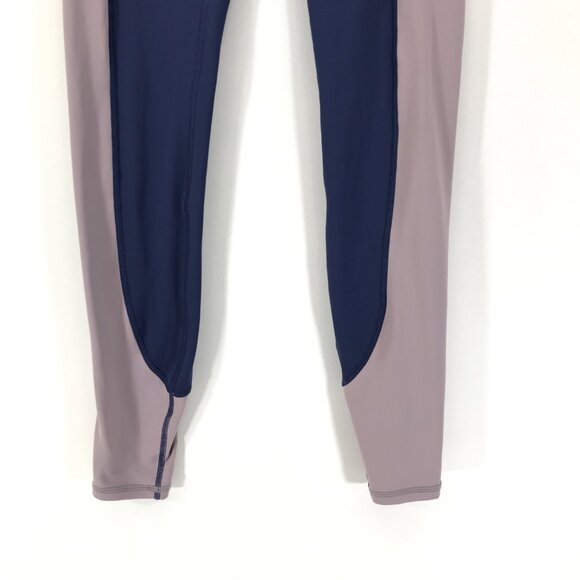 RSQ Cross-Front Ankle Leggings Women's Size XS Colorblock Stretch Activewear Gym - Picture 2 of 11